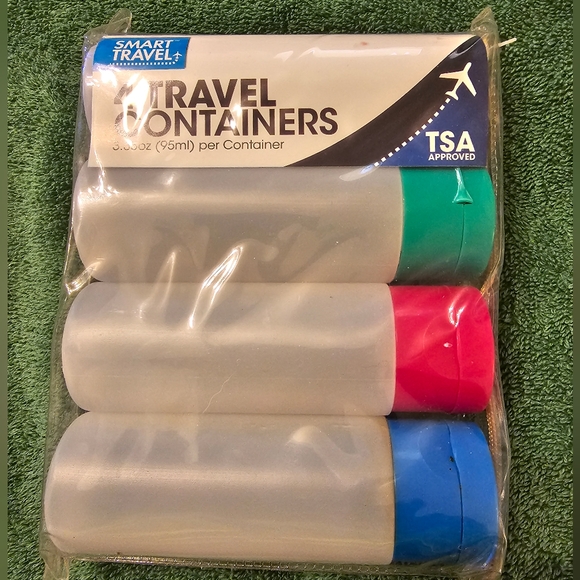 Smart Travel Other - NWOT Set of 4 Travel Containers. TSA Approved.